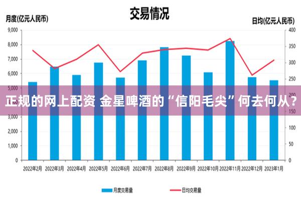 正规的网上配资 金星啤酒的“信阳毛尖”何去何从？